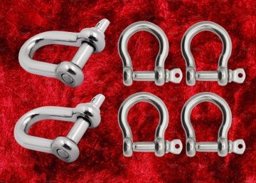 D Shackel & Bow Shackle
